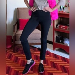 Anatomie flat front OG travel pant - skinny, black and sleek sz S - EUC!